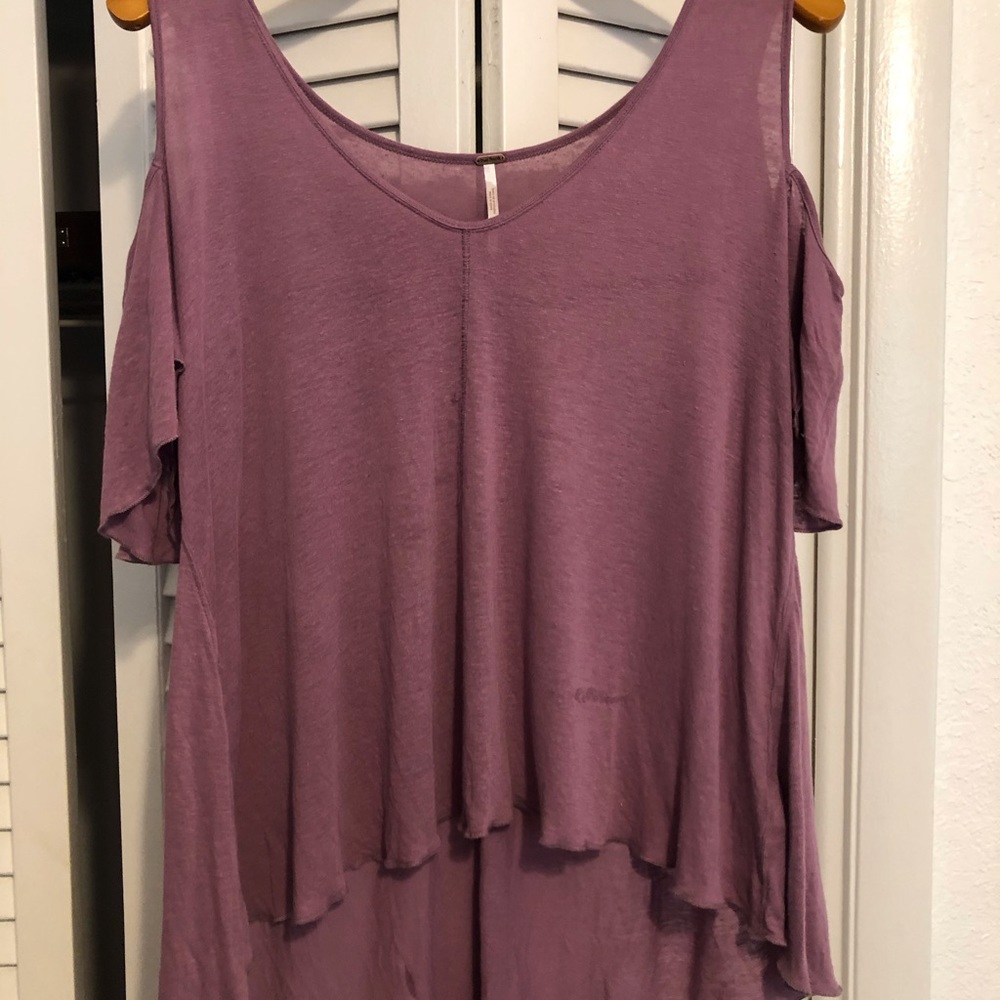 Cold shoulder top